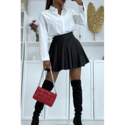 Chemise blanche classique en coton