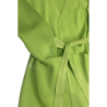 Ensemble 3 pièces gilet débardeur et pantalon palazzo anis