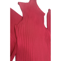 Ensemble 3 pièces gilet débardeur et pantalon palazzo fuchsia