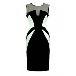 Robe de cocktail Jersa 108538