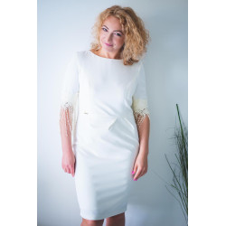 Robe de cocktail Jersa Plus size Robe 132938