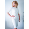 Robe de cocktail Jersa Plus size Robe 132938