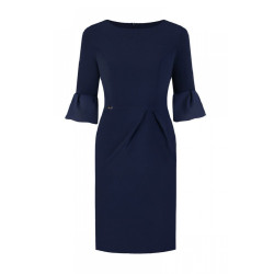 Robe de cocktail Jersa Plus size Robe 108535