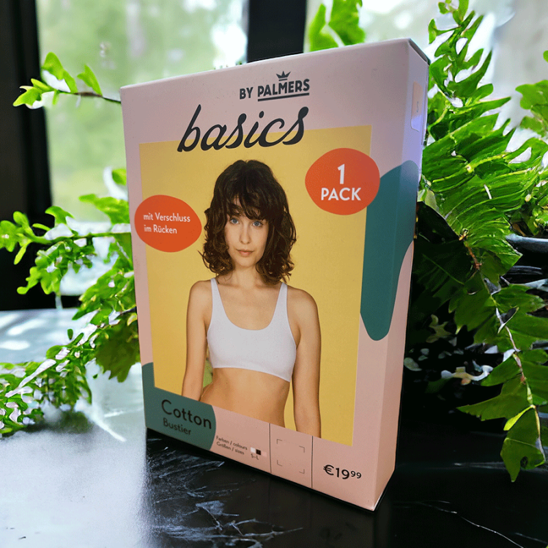 Bustier By PALMERS en Cotton blanc