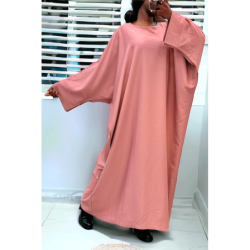 Abaya rose over size (36-52) coupe kimono