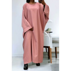 Abaya rose over size (36-52) coupe kimono