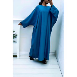 Abaya bleu over size (36-52) coupe kimono