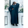 Abaya marine over size (36-52) coupe kimono