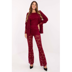 Pantalon Italy Moda Pantalons en dentelle 220327