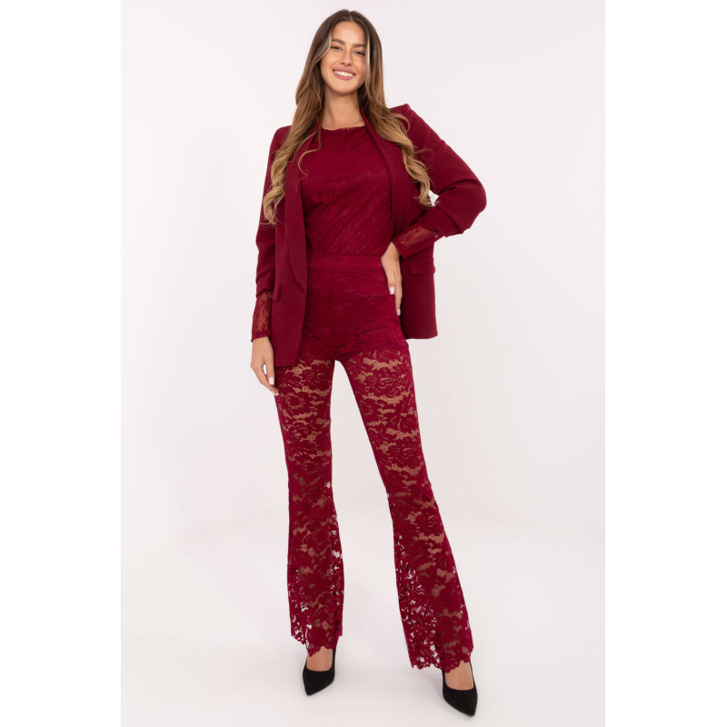 Pantalon Italy Moda Pantalons en dentelle 220327