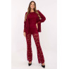 Pantalon Italy Moda Pantalons en dentelle 220327