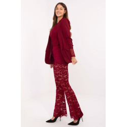 Pantalon Italy Moda Pantalons en dentelle 220327