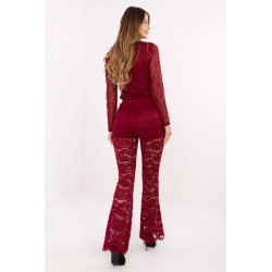Pantalon Italy Moda Pantalons en dentelle 220327