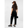 Pantalon Italy Moda Pantalon en velours côtelé 224056