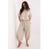 Pantalon Italy Moda Pantalon en velours côtelé 226233