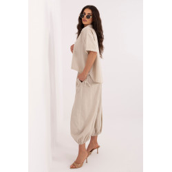 Pantalon Italy Moda Pantalon en velours côtelé 226233