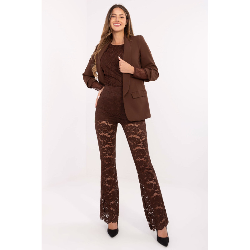 Pantalon Italy Moda Pantalons en dentelle 220329