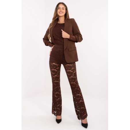 Pantalon Italy Moda Pantalons en dentelle 220329