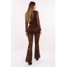 Pantalon Italy Moda Pantalons en dentelle 220329