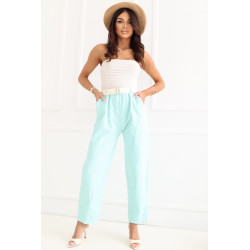 Pantalon Italy Moda Pantalon en velours côtelé 230167