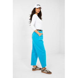 Pantalon Italy Moda Pantalon en velours côtelé 224057