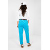 Pantalon Italy Moda Pantalon en velours côtelé 224057