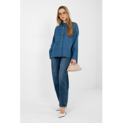 Chemise Italy Moda Chemise manche longue 224204