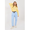 Pantalon Italy Moda Pantalon en velours côtelé 224381