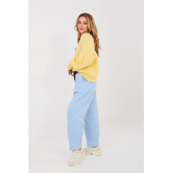 Pantalon Italy Moda Pantalon en velours côtelé 224381