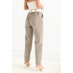 Pantalon Italy Moda Pantalon en velours côtelé 230168