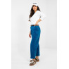 Pantalon Italy Moda Pantalon en velours côtelé 224058