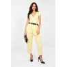 Pantalon Italy Moda Pantalon en velours côtelé 224382