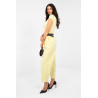 Pantalon Italy Moda Pantalon en velours côtelé 224382