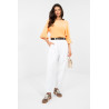 Pantalon Italy Moda Pantalon en velours côtelé 224384