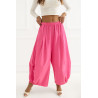 Pantalon Italy Moda Pantalon en velours côtelé 226451