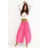 Pantalon Italy Moda Pantalon en velours côtelé 226451