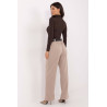 Pantalon Italy Moda Pantalon en velours côtelé 220752