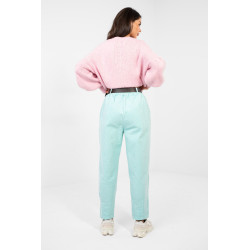 Pantalon Italy Moda Pantalon en velours côtelé 224385