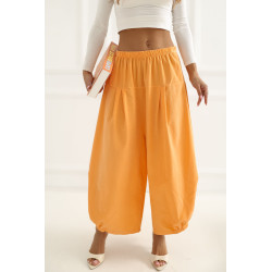 Pantalon Italy Moda Pantalon en velours côtelé 226454