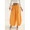 Pantalon Italy Moda Pantalon en velours côtelé 226454