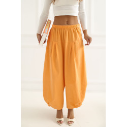 Pantalon Italy Moda Pantalon en velours côtelé 226454