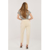 Pantalon Italy Moda Pantalon en velours côtelé 226478