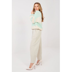 Pantalon Italy Moda Pantalon en velours côtelé 224386