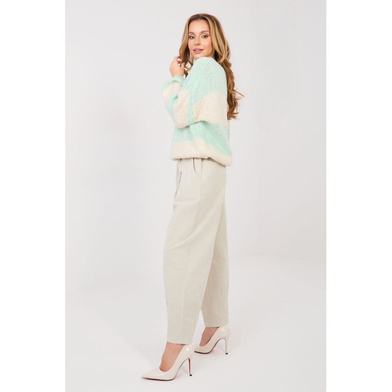 Pantalon Italy Moda Pantalon en velours côtelé 224386