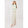 Pantalon Italy Moda Pantalon en velours côtelé 224386