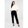 Pantalon Italy Moda Pantalon en velours côtelé 224841
