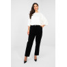 Pantalon Italy Moda Pantalon en velours côtelé 224841