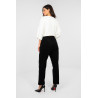 Pantalon Italy Moda Pantalon en velours côtelé 224841