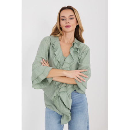Chemise Italy Moda Chemise manche longue 225521