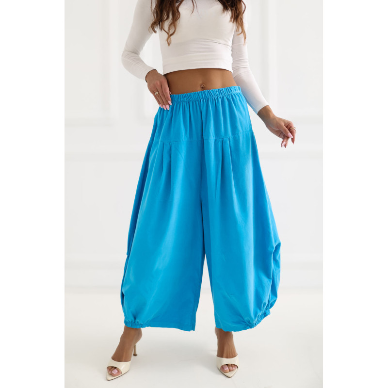 Pantalon Italy Moda Pantalon en velours côtelé 226455
